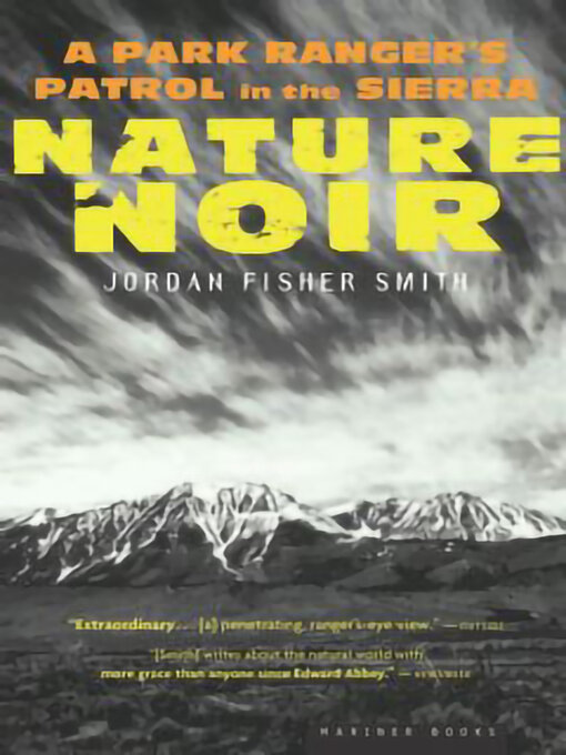 Title details for Nature Noir by Jordan Fisher Smith - Available